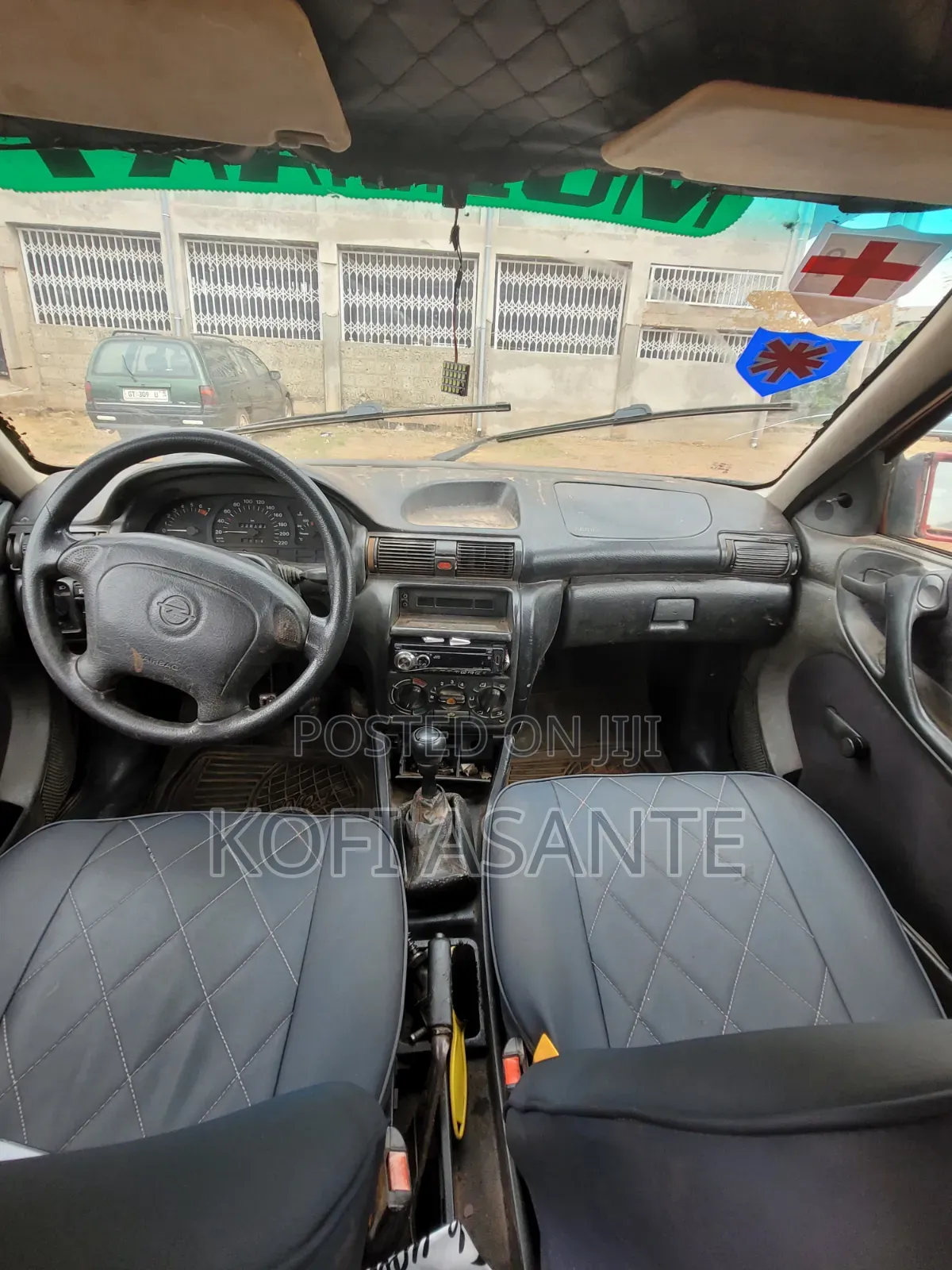 Opel Astra 2001 Red