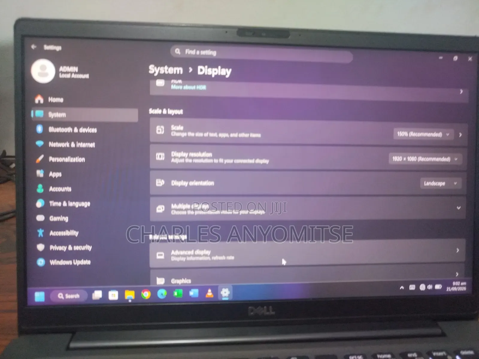 Laptop Dell Latitude 7400 8GB Intel Core i5 SSD 256GB