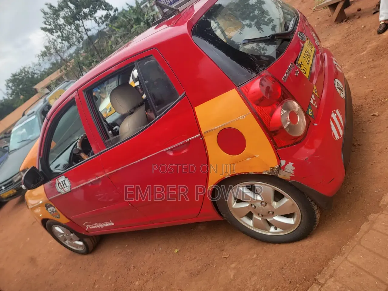 Kia Morning 2010 Red