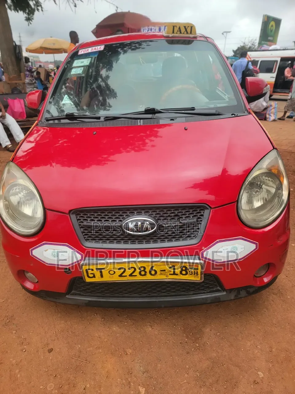 Kia Morning 2010 Red