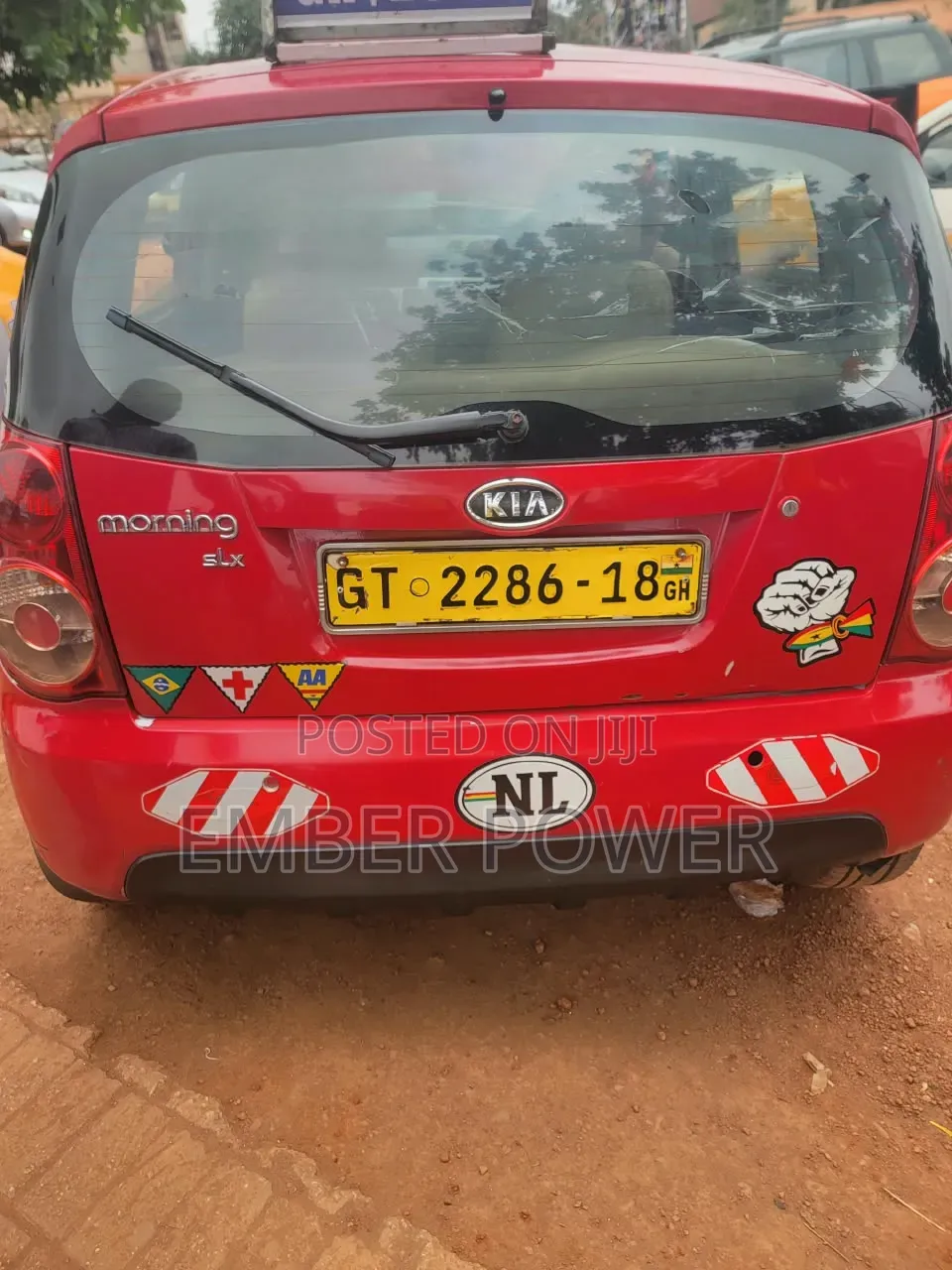 Kia Morning 2010 Red