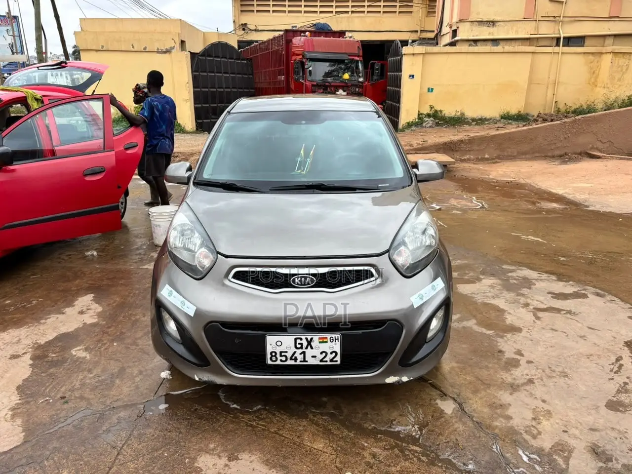 Kia Morning 2013 Beige