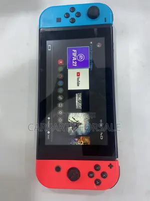 Nintendo Switch With 5 Games