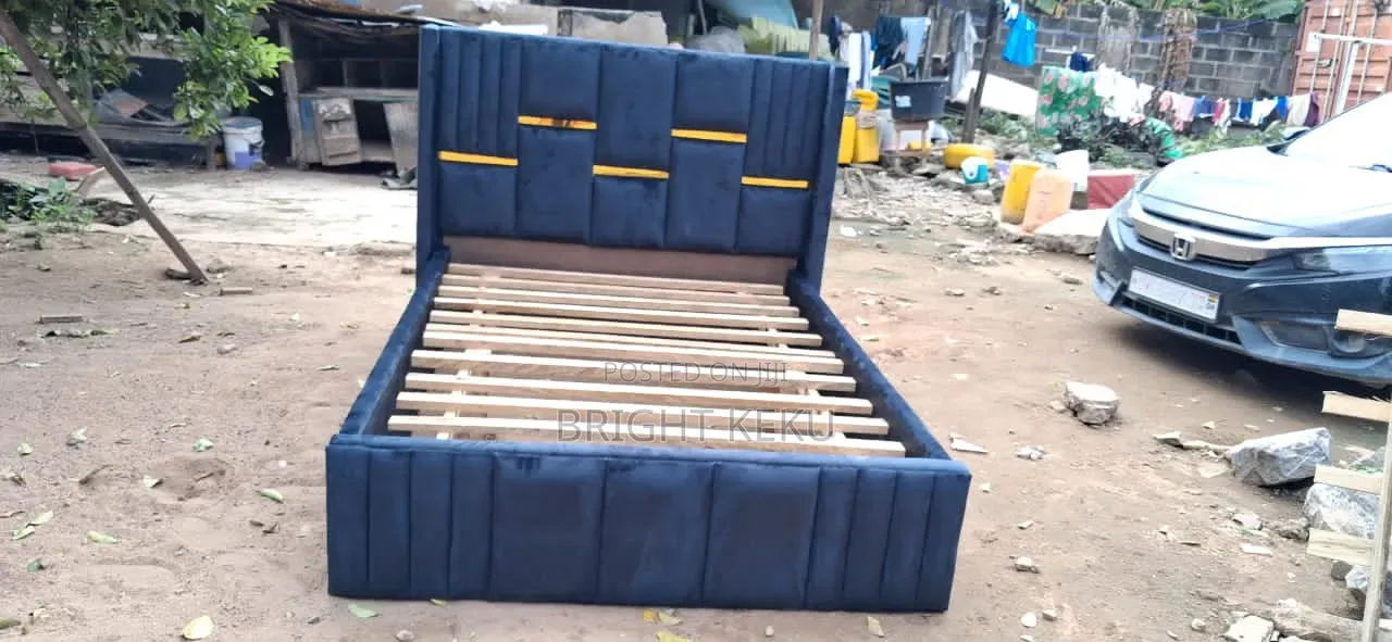 Dark Ash Quality Double Bed Frame Available