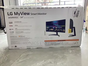 LG - 34" WQHD 100Hz 5ms Smart Monitor