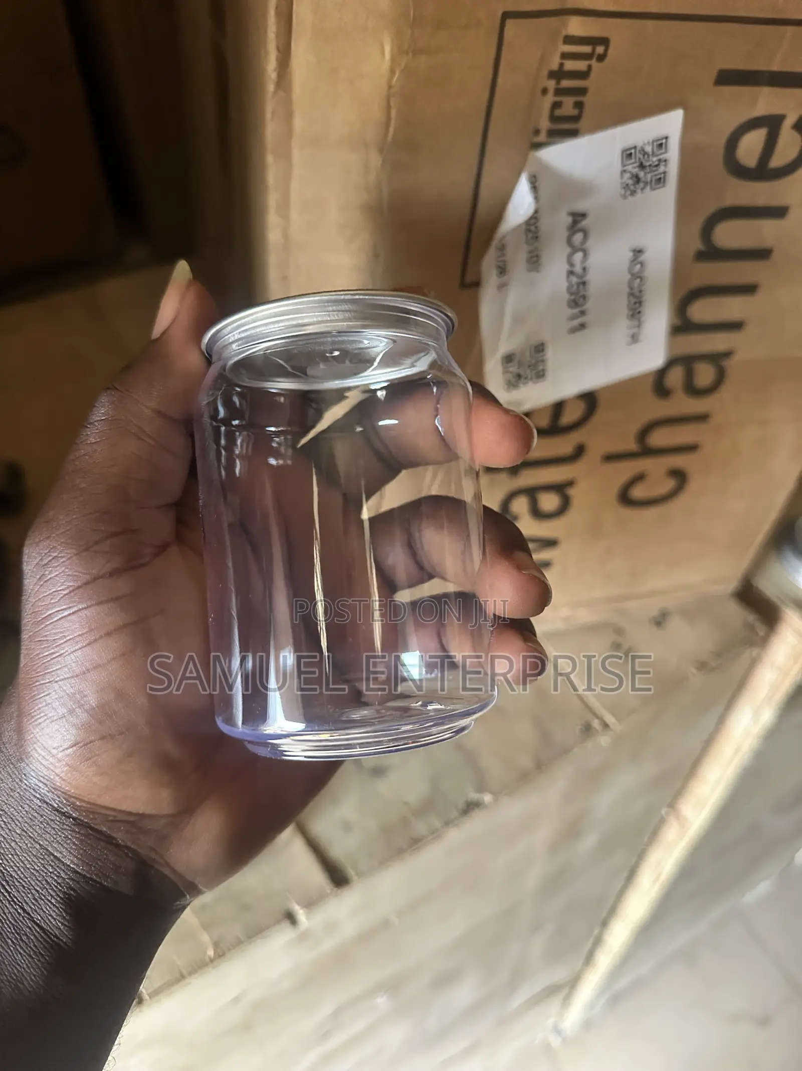 Can Bottle and Lids (Pet)