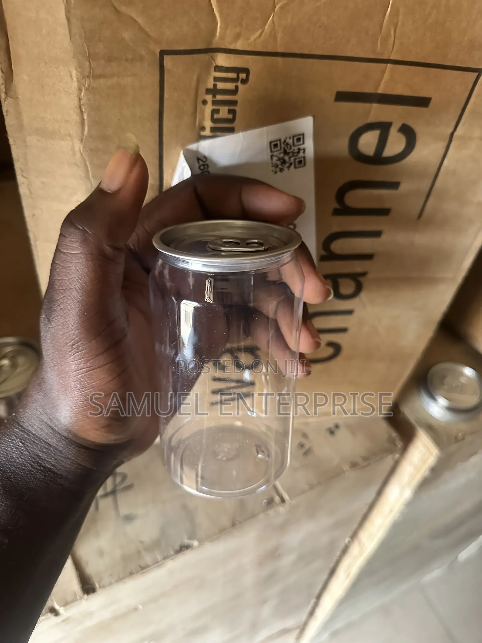 Can Bottle and Lids (Pet)
