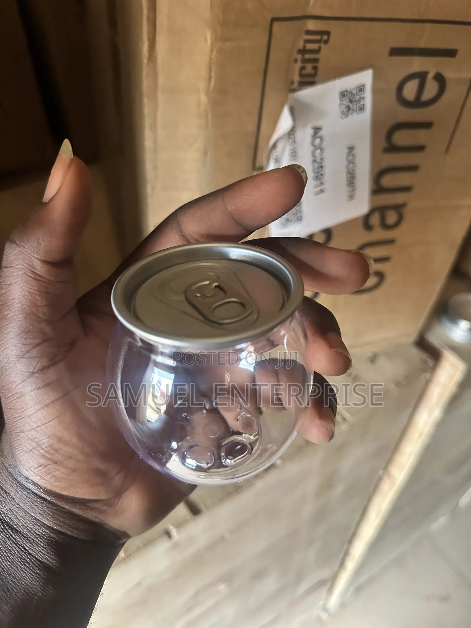 Can Bottle and Lids (Pet)
