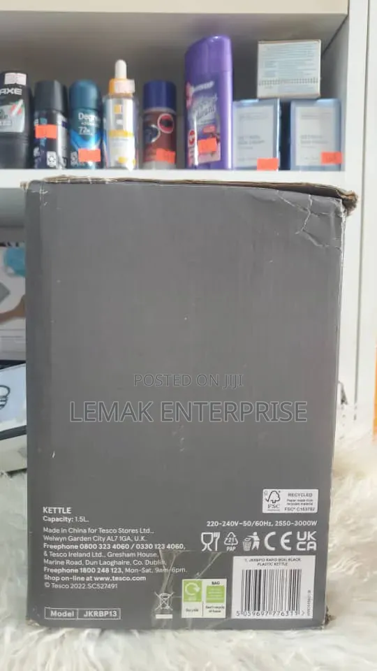 Tesco Kettle 1.5-Liter Capacity. From Uk