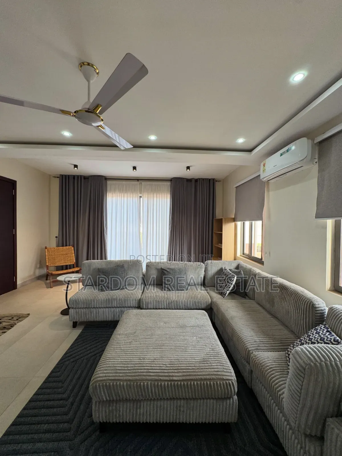 Furnished 4bdrm Duplex in Adenta, Barrier for rent