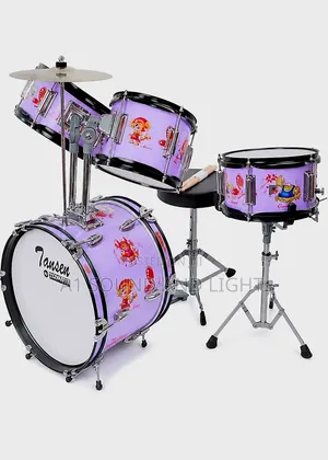Complete 5pcs Drum Set for Kids