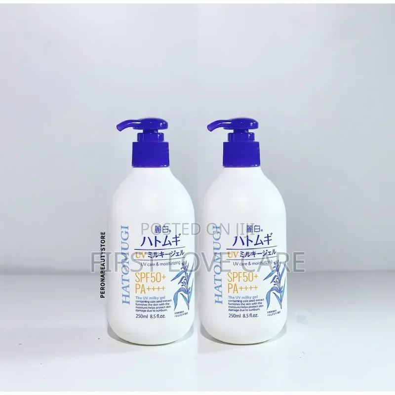 Hatomugi Uv Milky Gel SPF 50 250ml