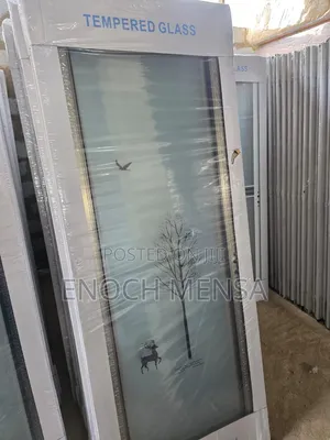 Tempered Glass Toilet/Bathroom Door