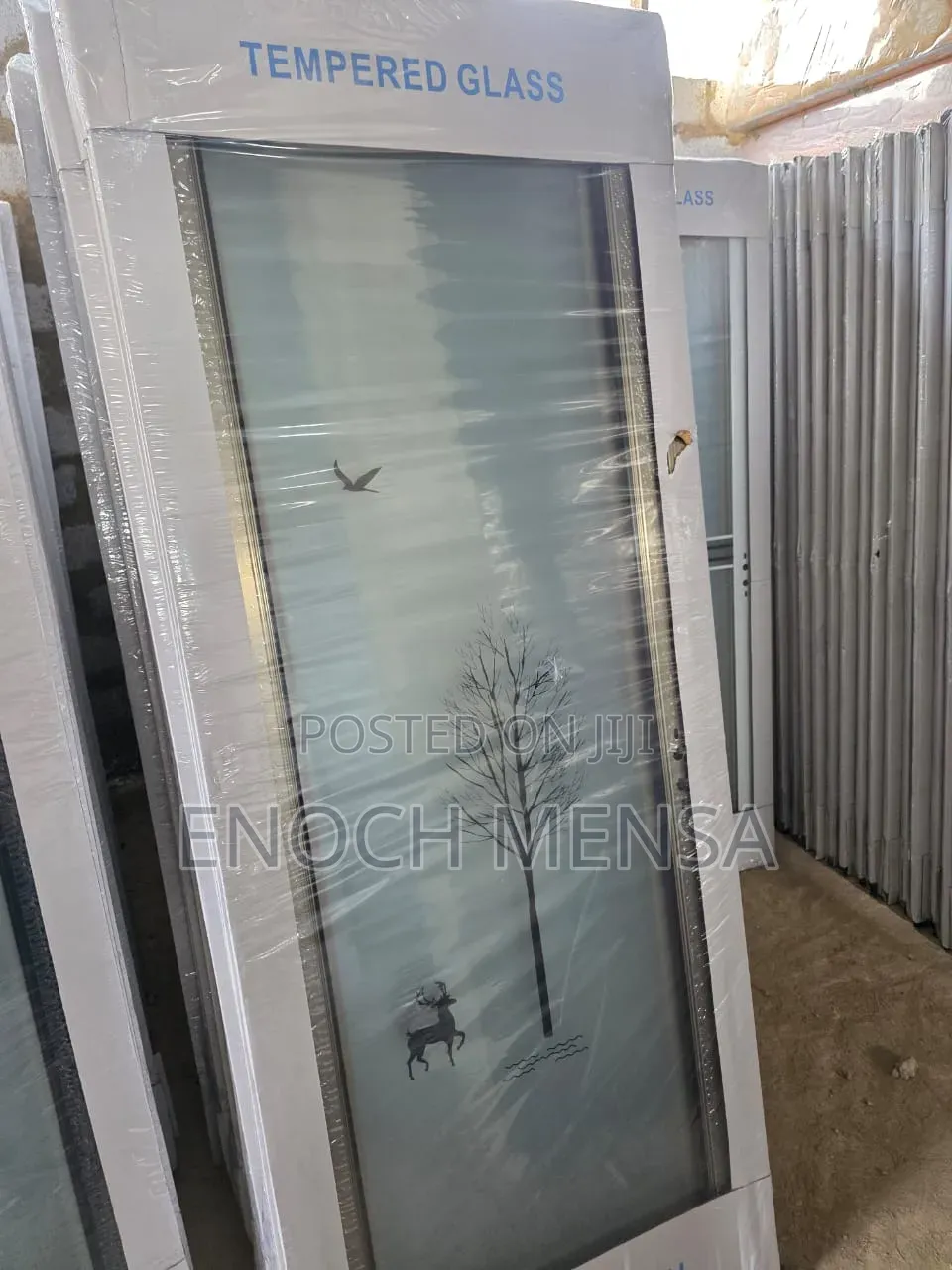 Tempered Glass Toilet/Bathroom Door