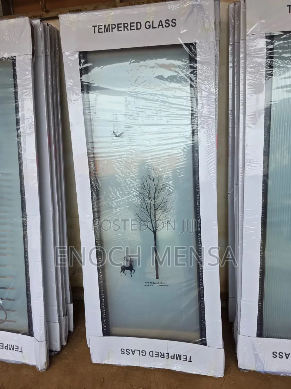 Tempered Glass Toilet/Bathroom Door