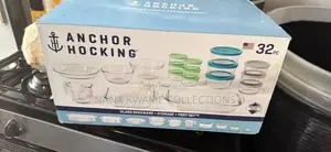 Anchor Hocking 32-Piece Glass Bakeware + Storage + Prep Set