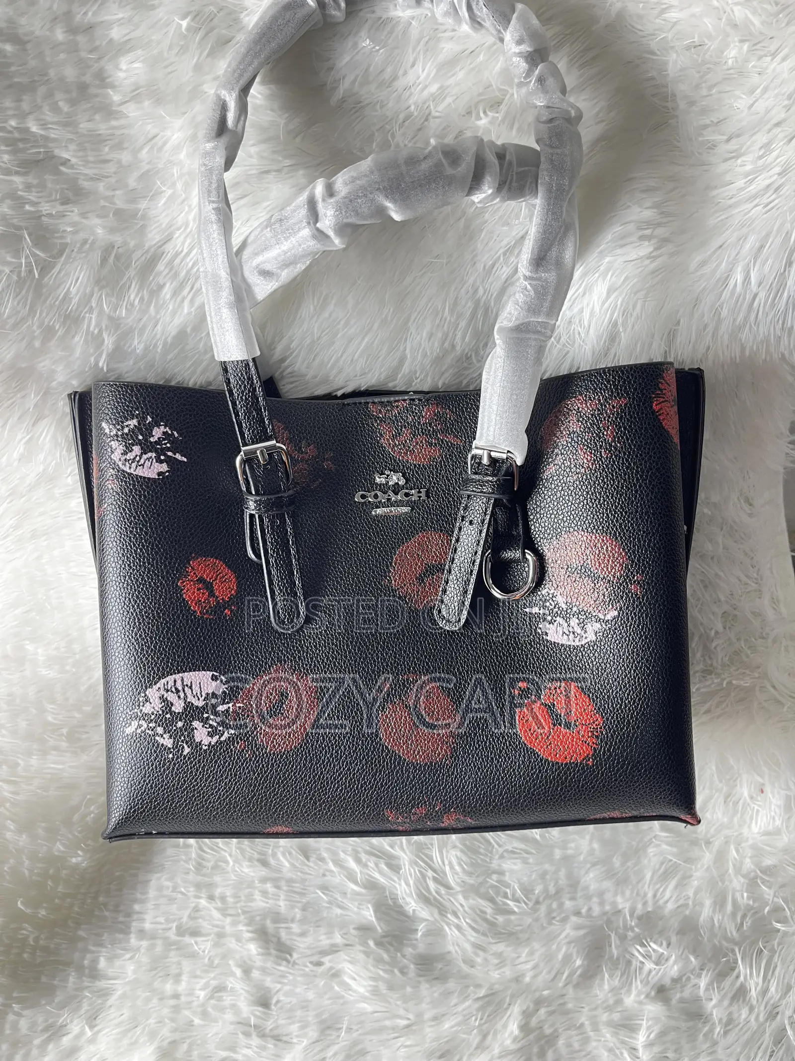 Coach Bag With Teddy Bear Charm