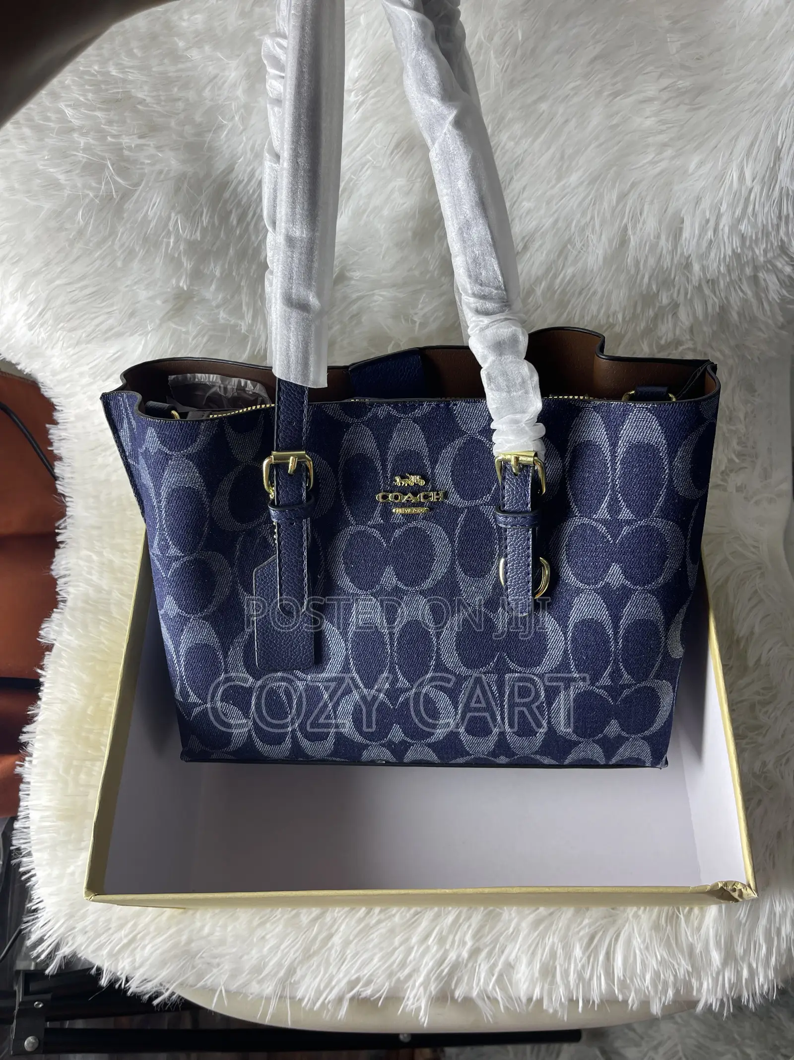 Coach Bag With Teddy Bear Charm