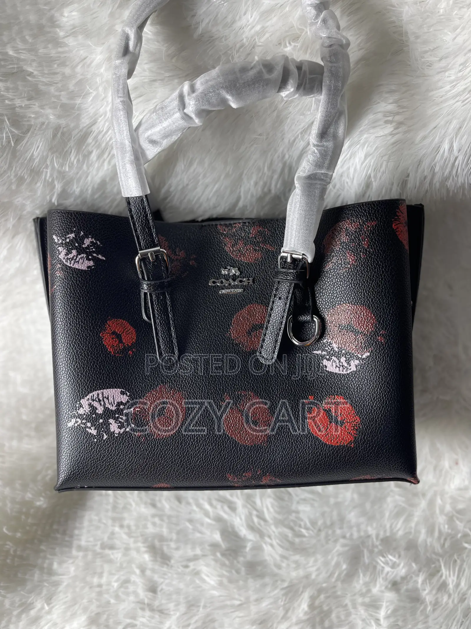 Coach Bag With Teddy Bear Charm