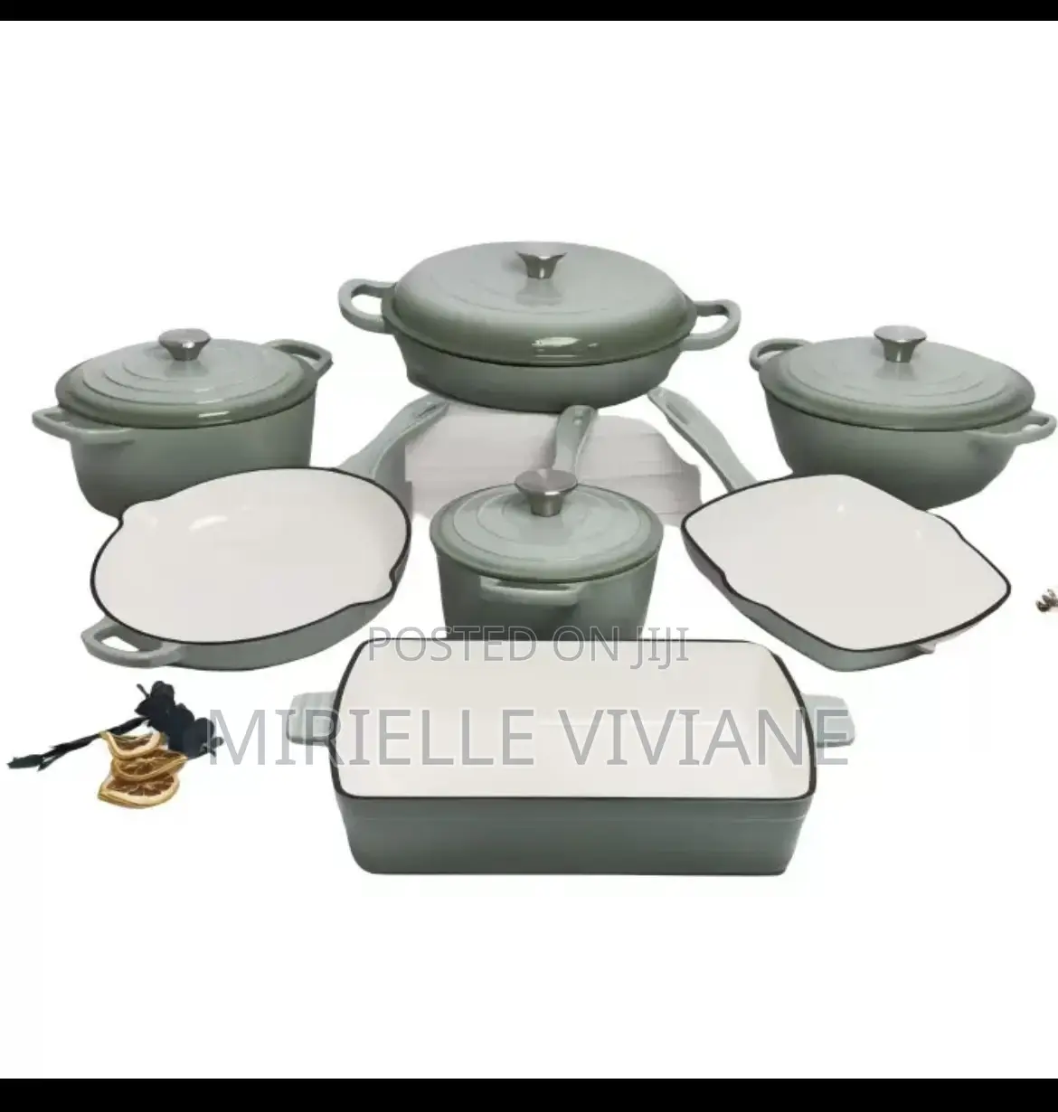 Quality Cast Iron Pot Set