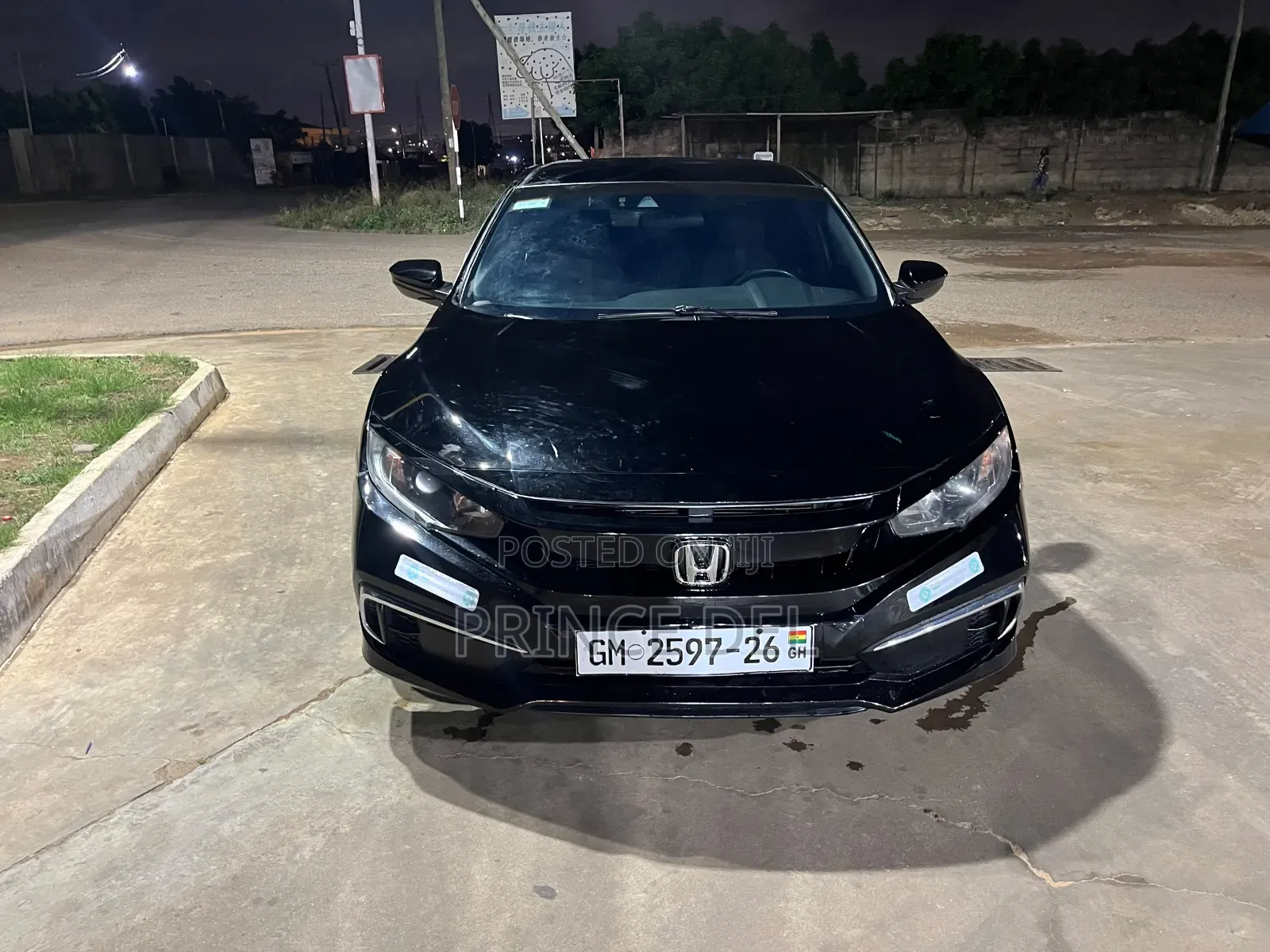 Honda Civic Sport Sedan 2020 Black