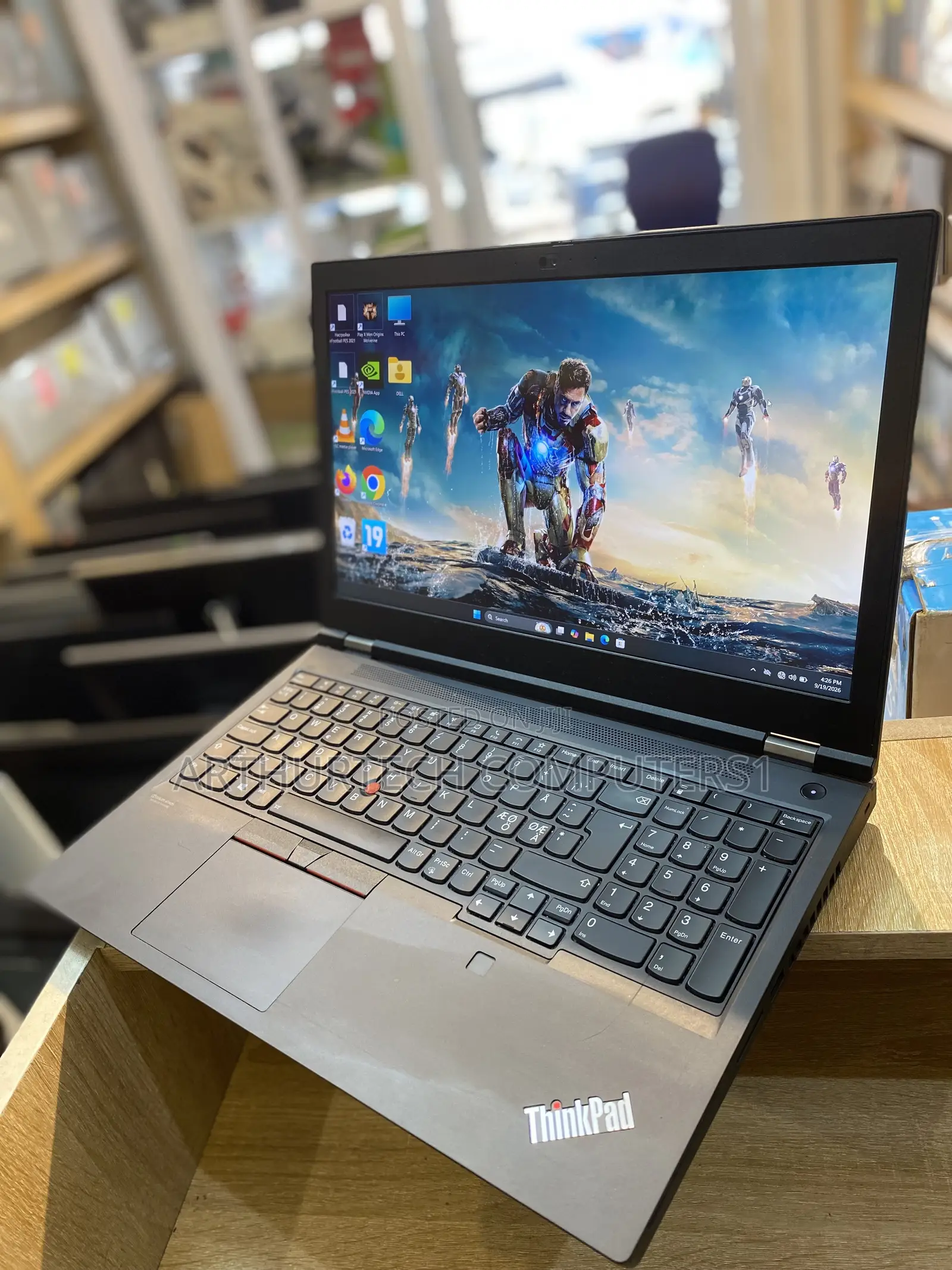 Laptop Lenovo ThinkPad P15s 16GB Intel Core i7 SSD 512GB