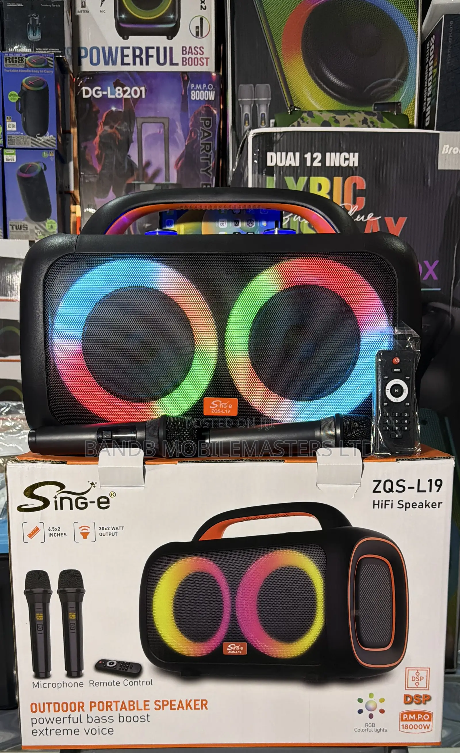 Sing-E ZQS-L19 Hifi Speaker Very Loud 
