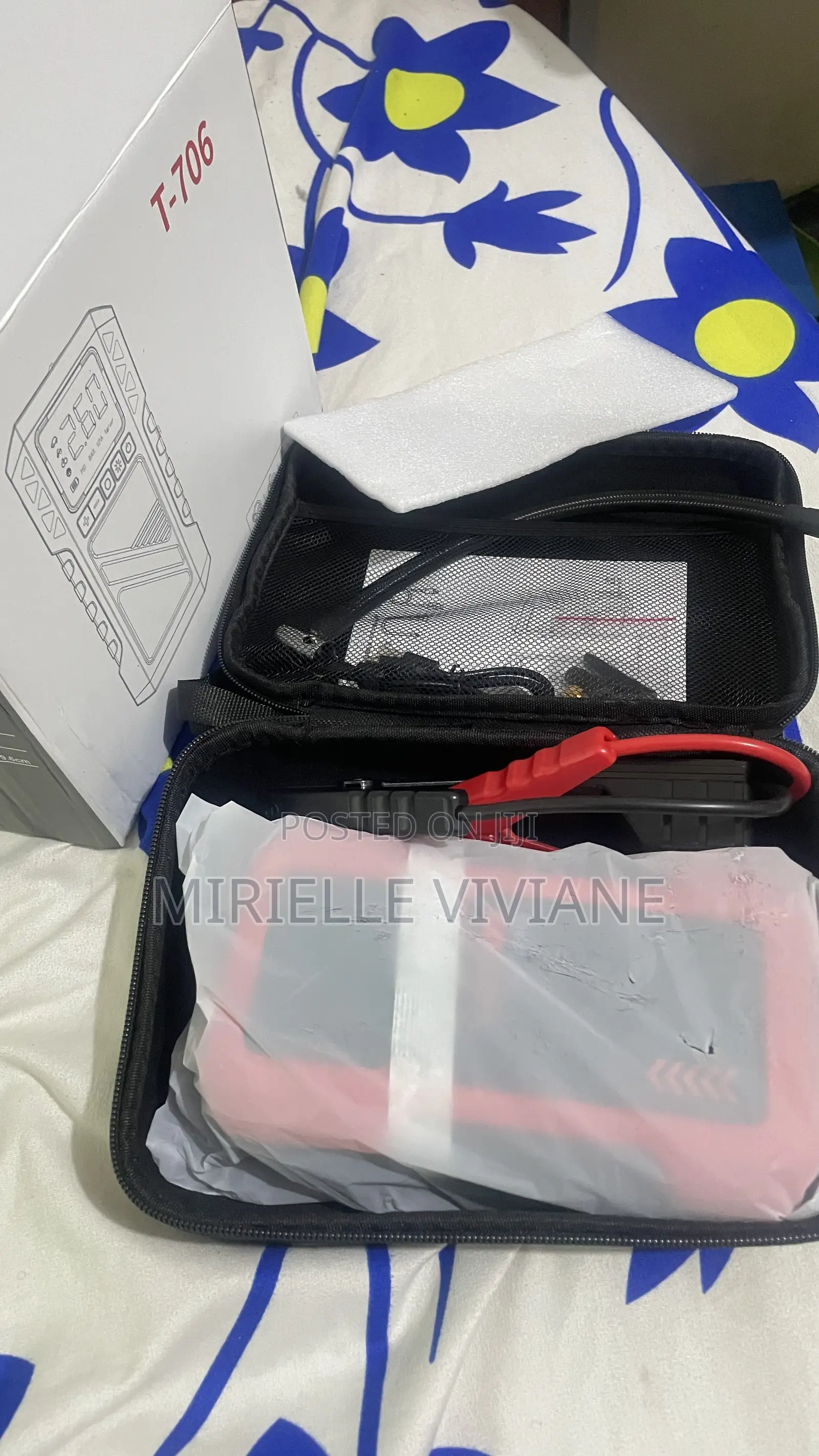 Car Jump Starter With Tyre Inflated
