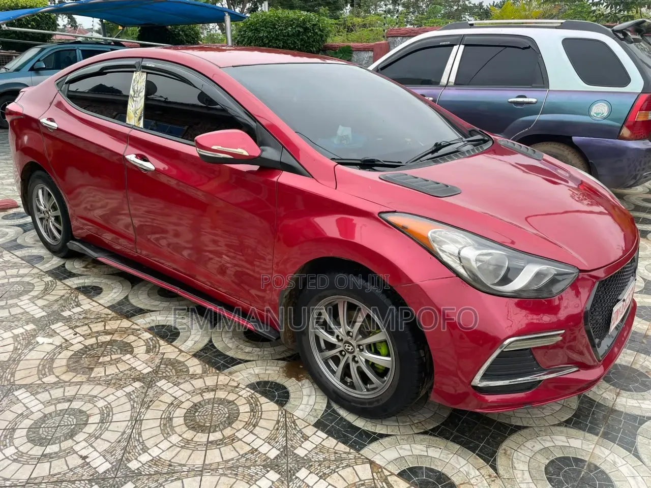 Hyundai Elantra 2014 Red