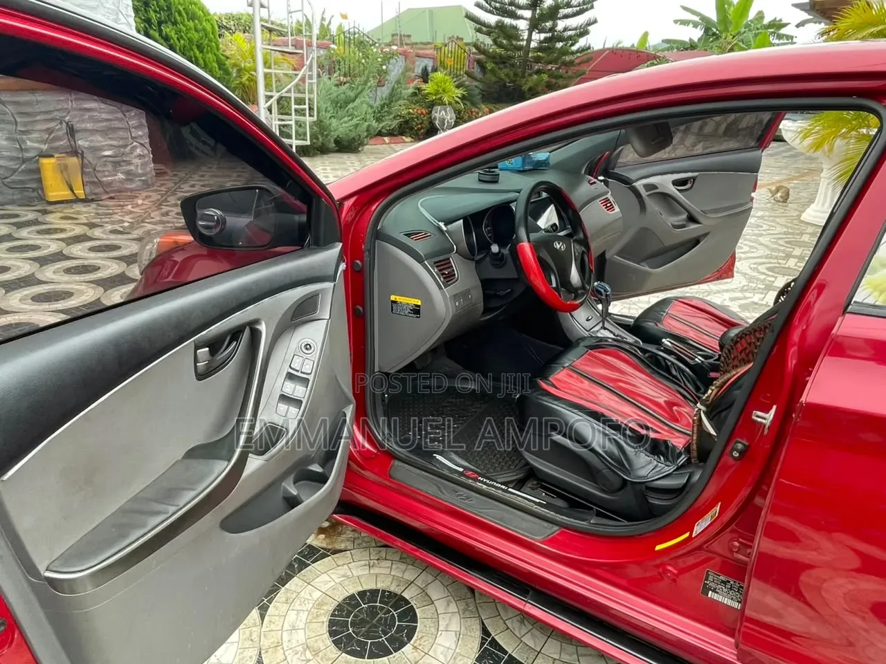 Hyundai Elantra 2014 Red