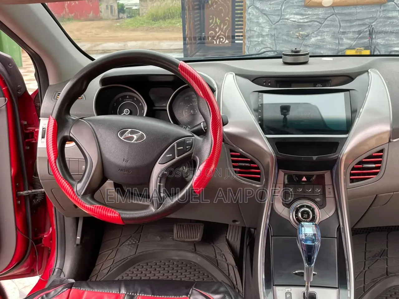 Hyundai Elantra 2014 Red
