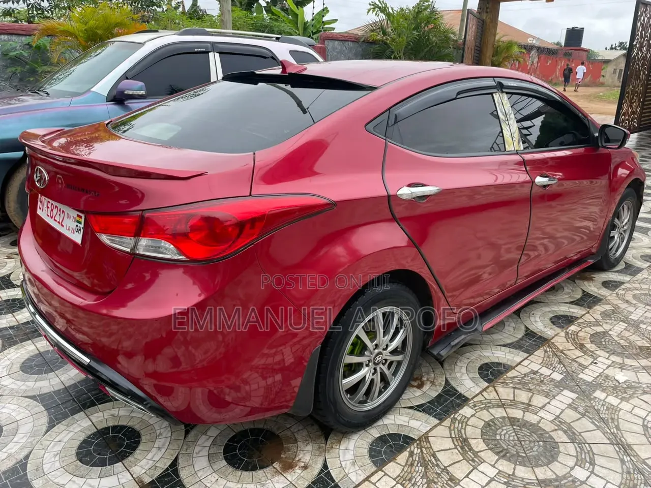 Hyundai Elantra 2014 Red