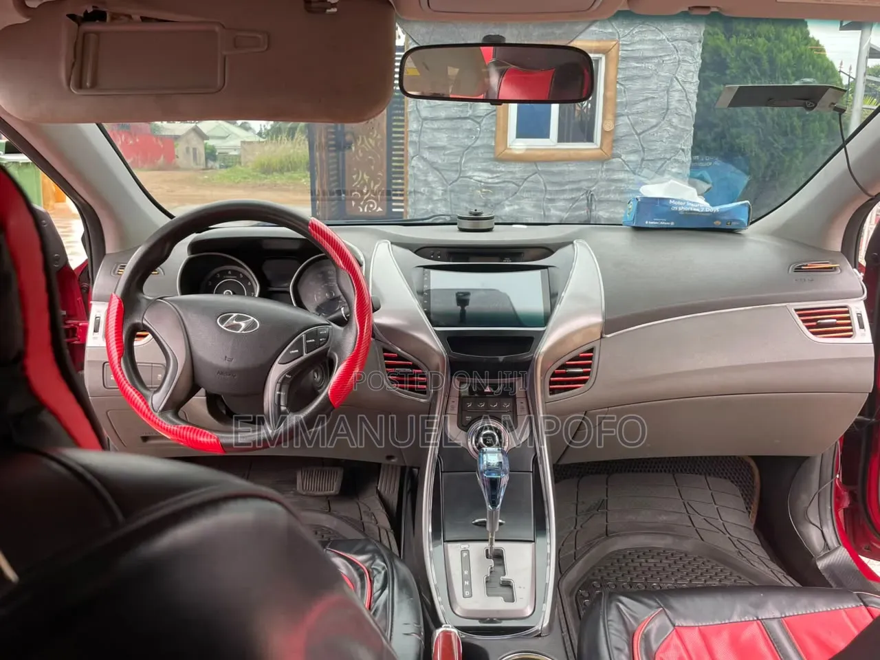 Hyundai Elantra 2014 Red