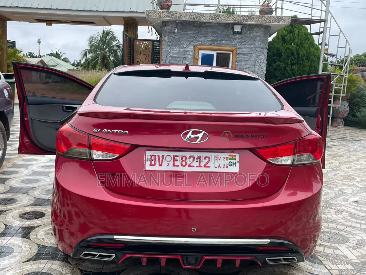 Hyundai Elantra 2014 Red
