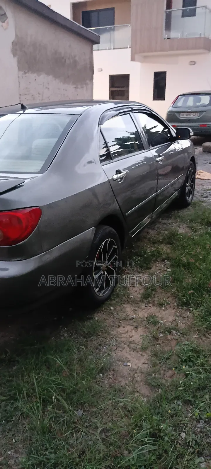 Toyota Corolla S 2006 Gray