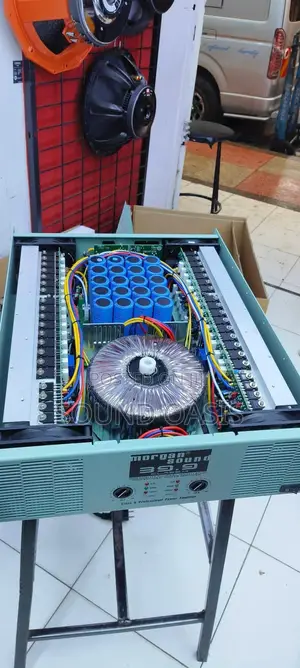 Morgan Sound 39.9 Class H Amplifier - Professional PA Power AMPLIFIER