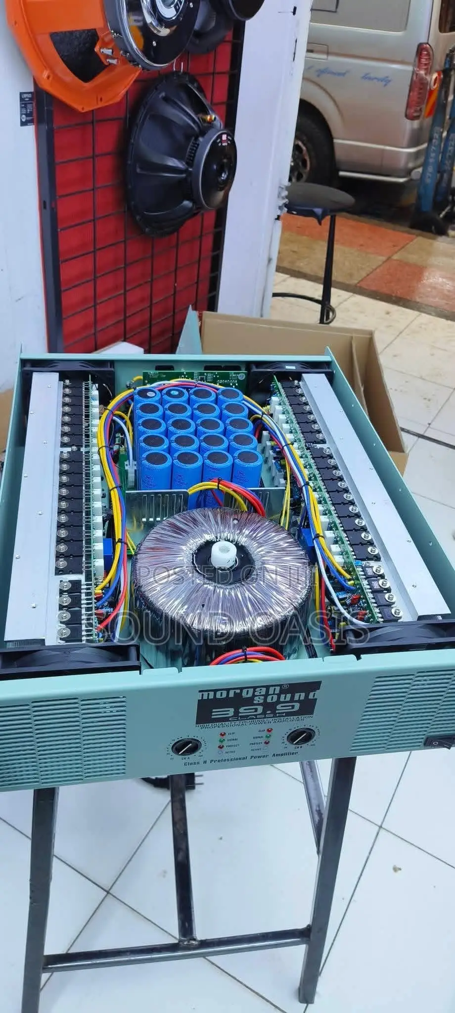 Morgan Sound 39.9 Class H Amplifier - Professional PA Power AMPLIFIER