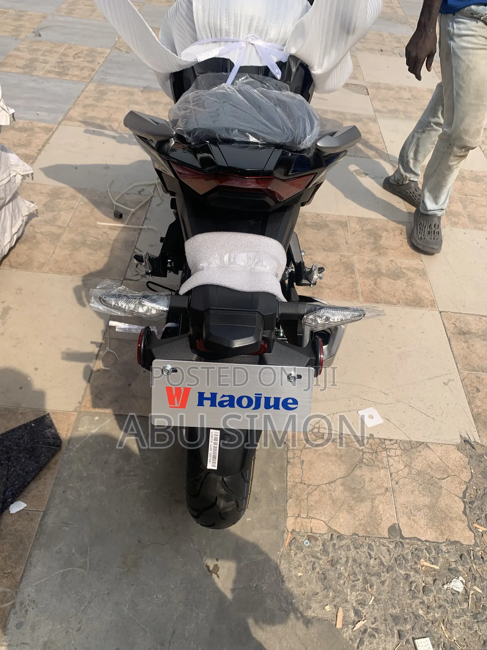 New Haojue DR190S 2026 Black
