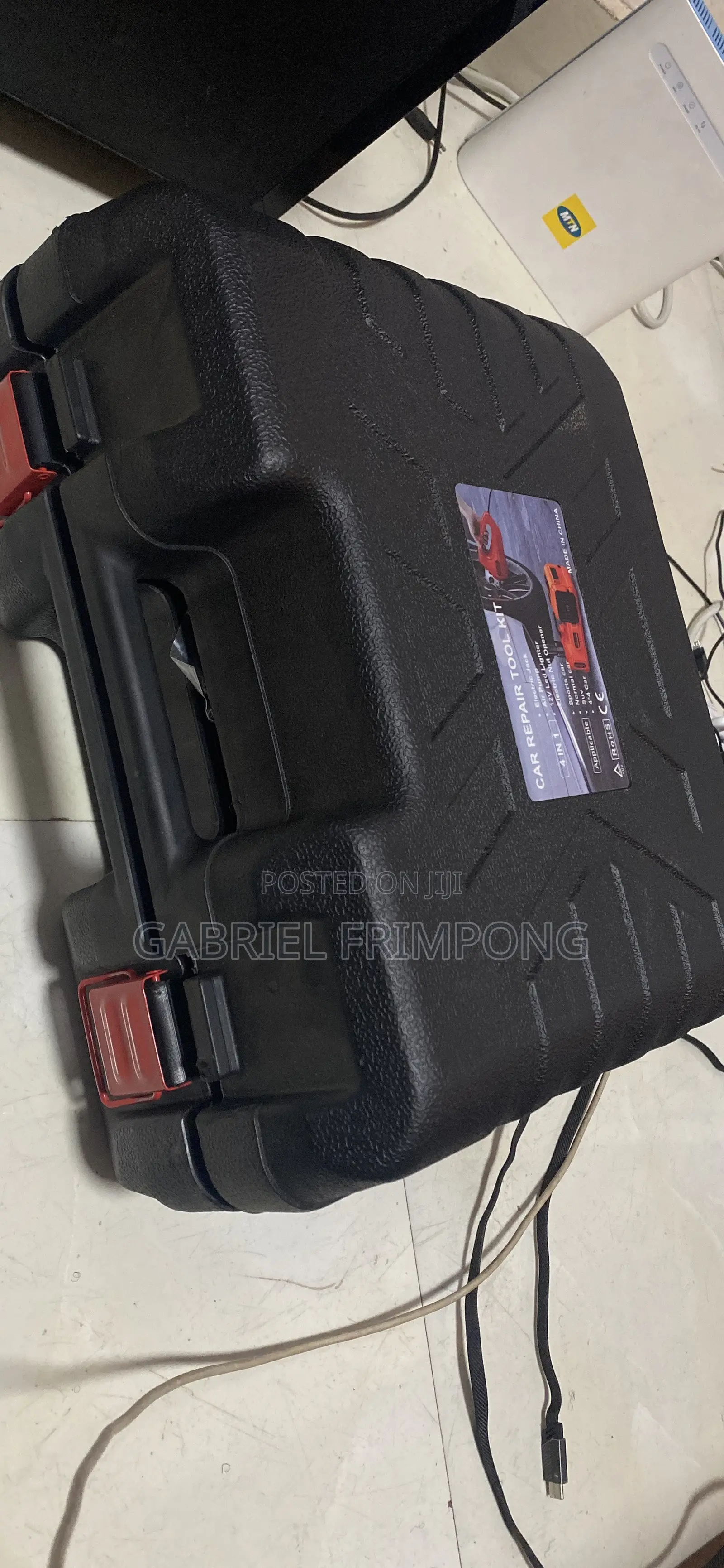 Multipurpose Car Jack and Power Wrench + Tyre Inflator