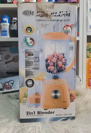 Double MM 2-in-1 Blender 350 Watt 1.5L Jar and Grinder