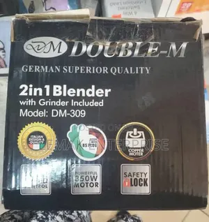 Double MM 2-in-1 Blender 350 Watt 1.5L Jar and Grinder
