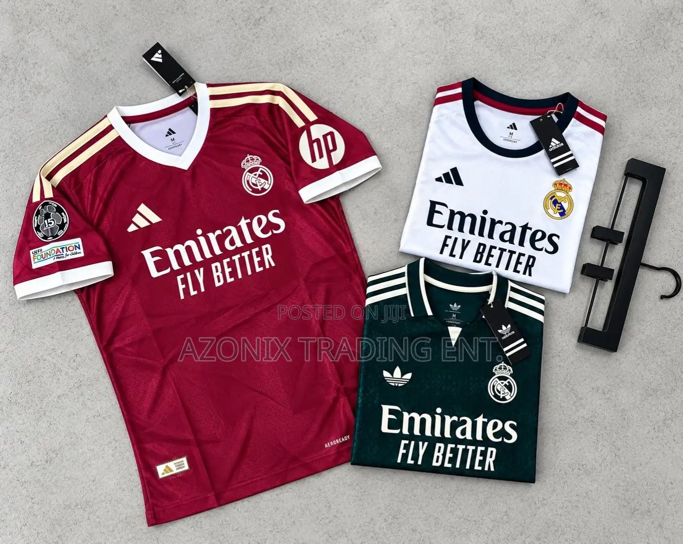 Real Madrid and Barcelona 26/27 Jerseys