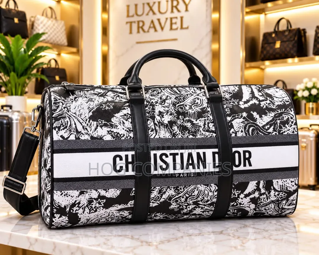 16' Christian Dior Travel Duffel Bag Luggage- Fast Delivery in 2hrs