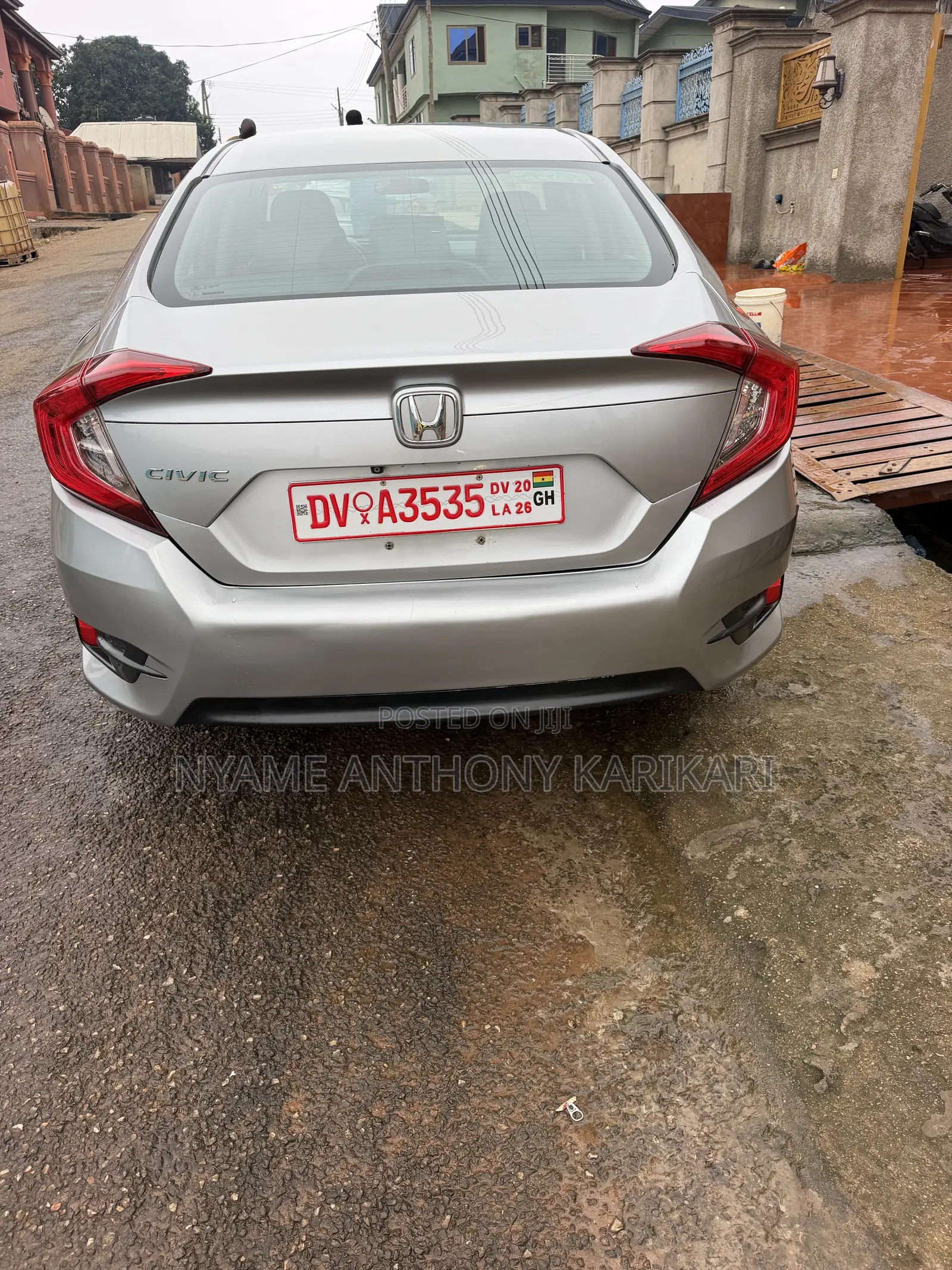 Honda Civic LX 4dr Sedan (2.0L 4cyl) 2016 Silver