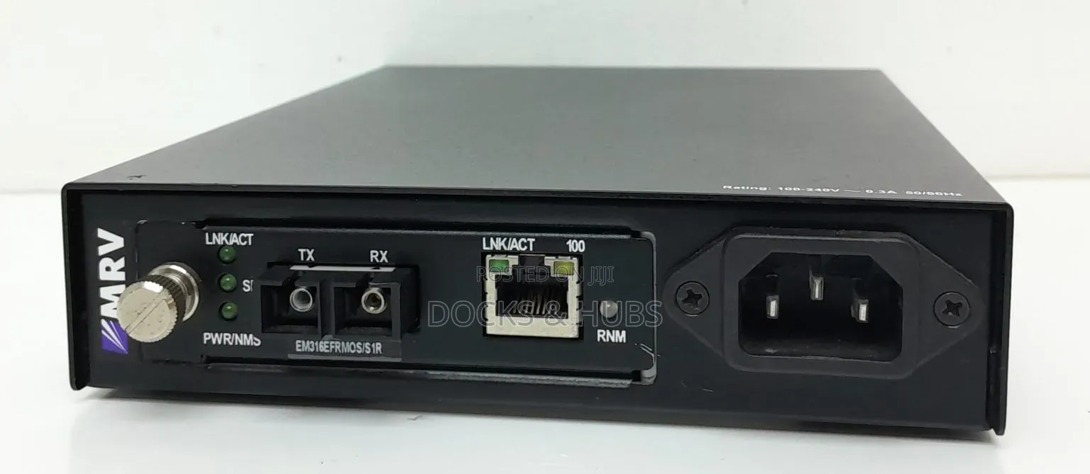 MRV Communications Fiber Media Converter