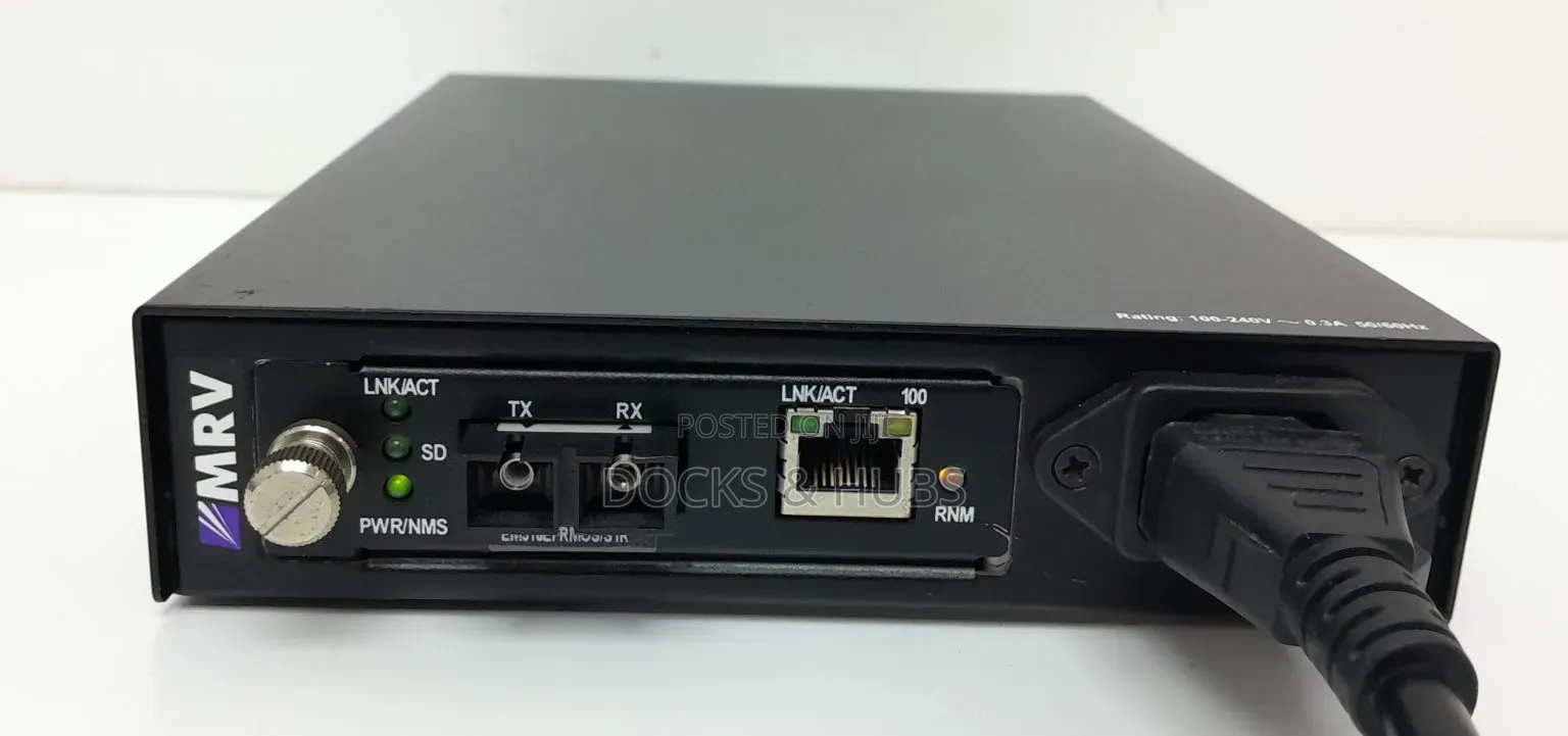 MRV Communications Fiber Media Converter