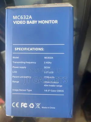 Wireless Video Baby Monitor | 3.2" LCD Screen | Night Vision
