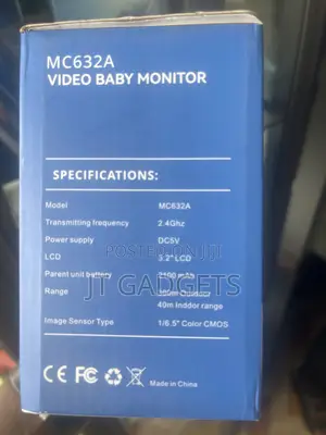 Wireless Video Baby Monitor | 3.2" LCD Screen | Night Vision