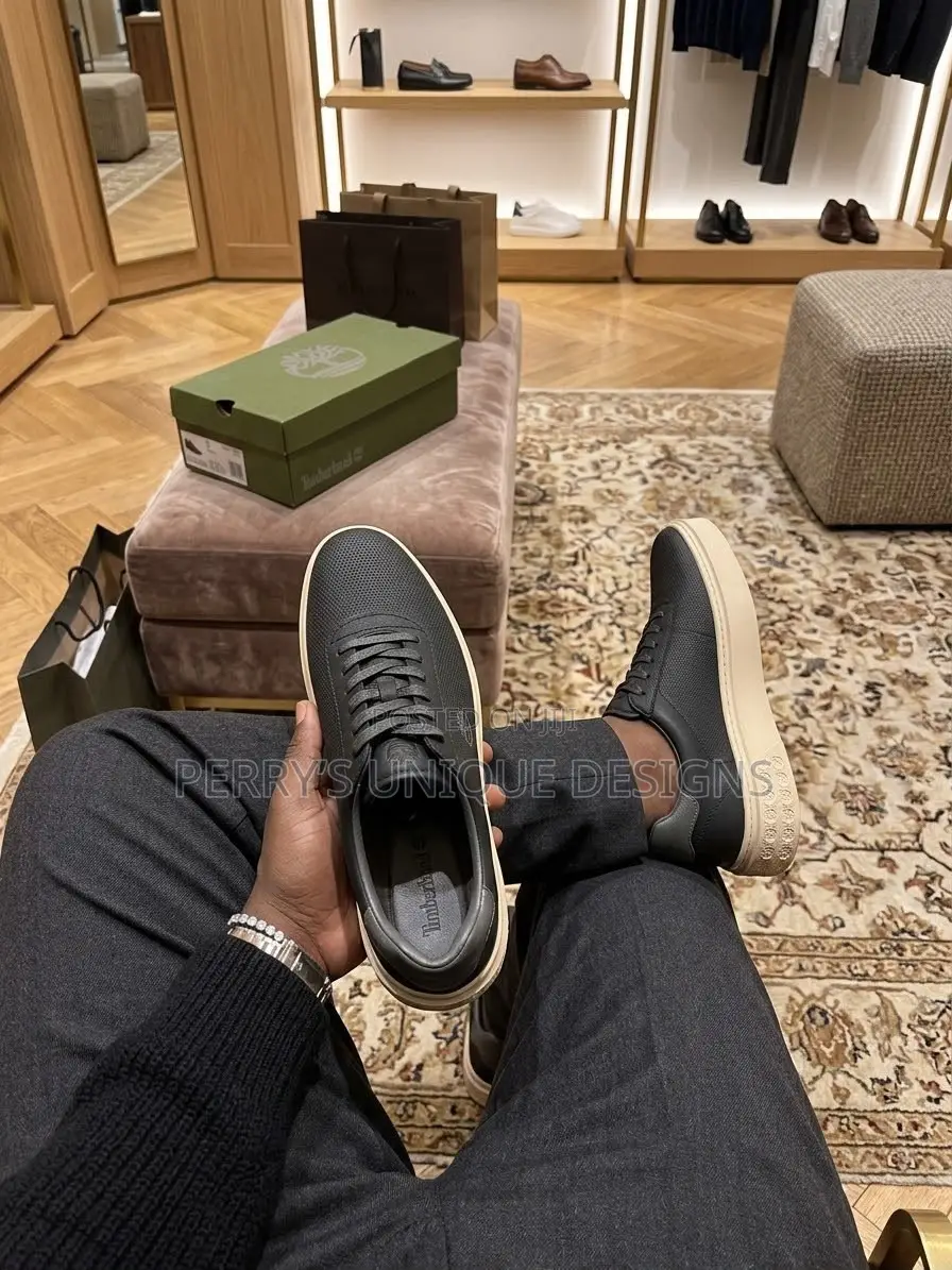 Timberland Urban Sneaker - Black(Cream Sole )