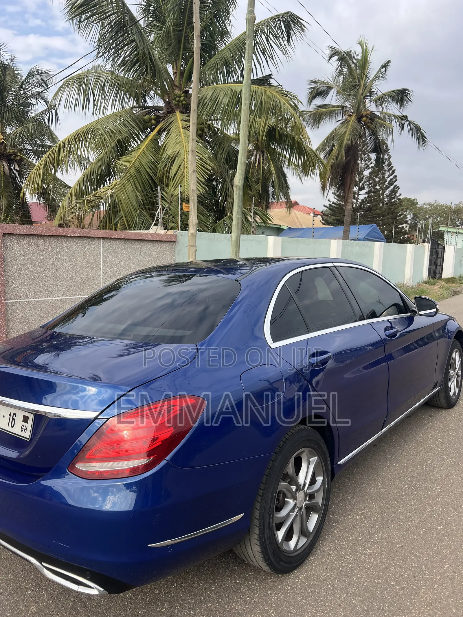 Mercedes-Benz C-Class 2016 Blue
